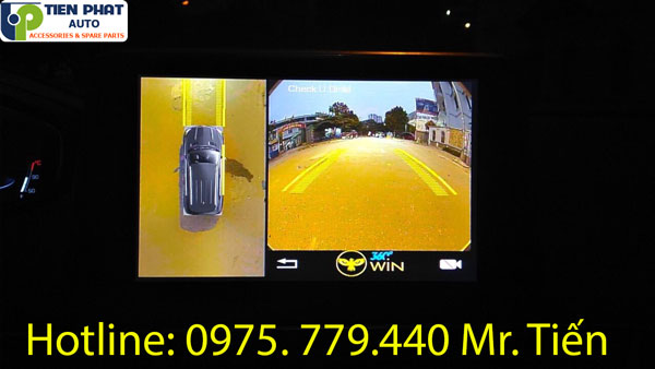 Lắp đặt camera 360 độ Owin cho Peugoet 5008 nhanh chóng tại tphcm