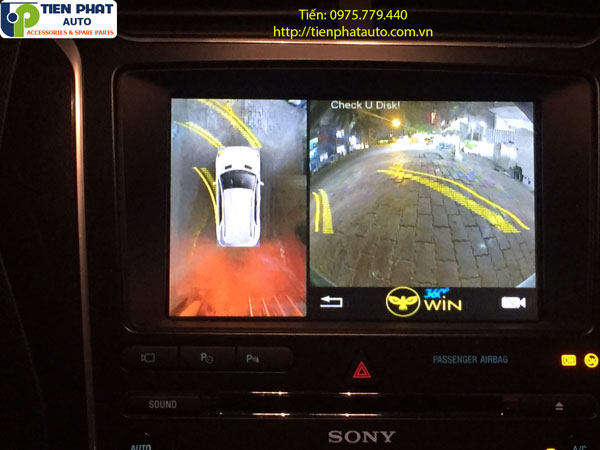 Lắp đặt camera 360 độ cho xe Ford Explorer 2018 - Camera 360 độ Owin