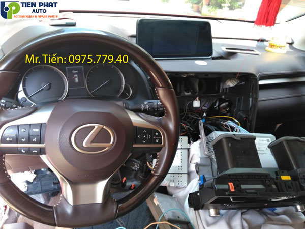 Lắp đặt camera 360 độ Owin cho Lexus RX200T chính hãng tại Tiến Phát Auto