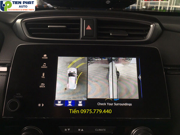 Lắp camera 360 độ cho Honda CRV 2018 - Camera 360 độ Owin Chip Sony