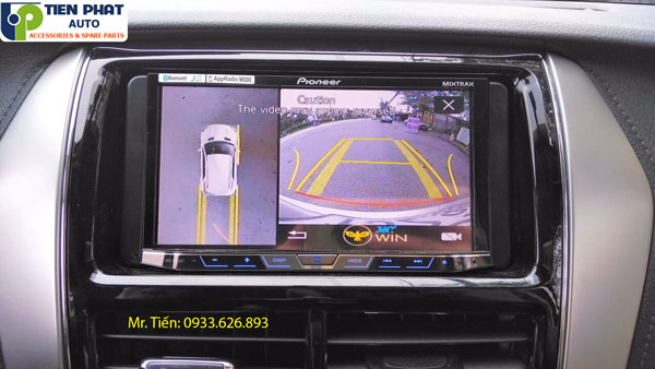 Lắp đặt camera 360 độ Owin cho Toyota Vios tại Tiến Phát Auto