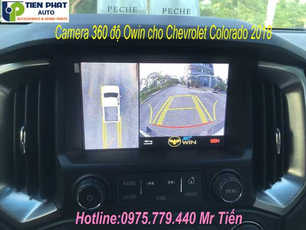 Camera 360 Độ Owin Cho Chevrolet Colorado 2018-2019 Tại Tp.HCM