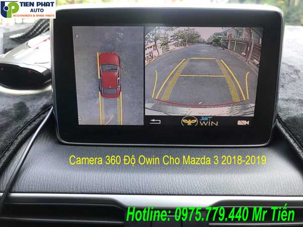 Camera 360 Độ Owin Cho Mazda 3 2018-2019 Tại Tp.HCM