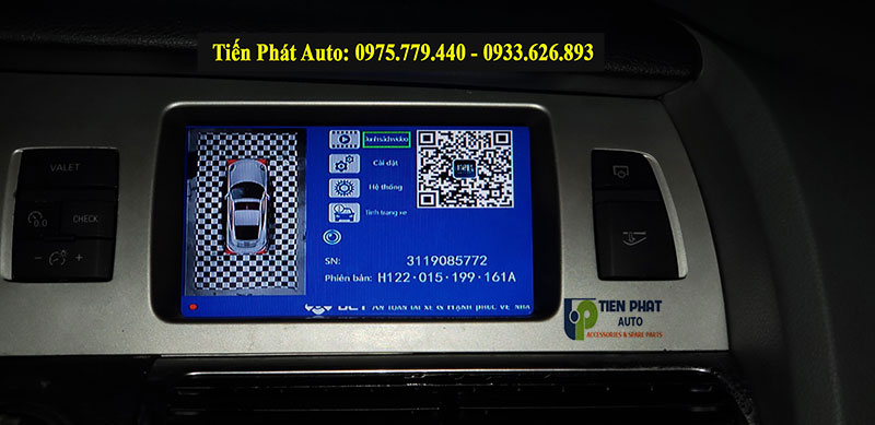 Chuyên Lắp Camera 360 Độ Cho Xe Audi Q7 Tại TP.HCM| TienPhatAuto.com.vn