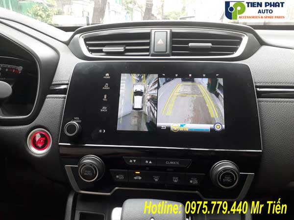 Lắp Camera 360 Độ Owin Cho Honda Crv 2018-2019 Siêu Nét Tại Tiến Phát Auto