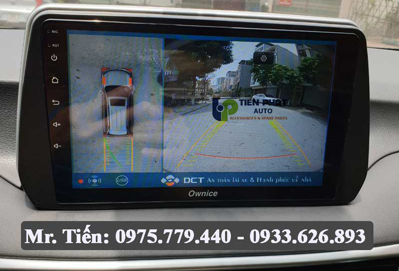Lắp Đặt Camera 360 DCT Cho Xe Huyndai I30